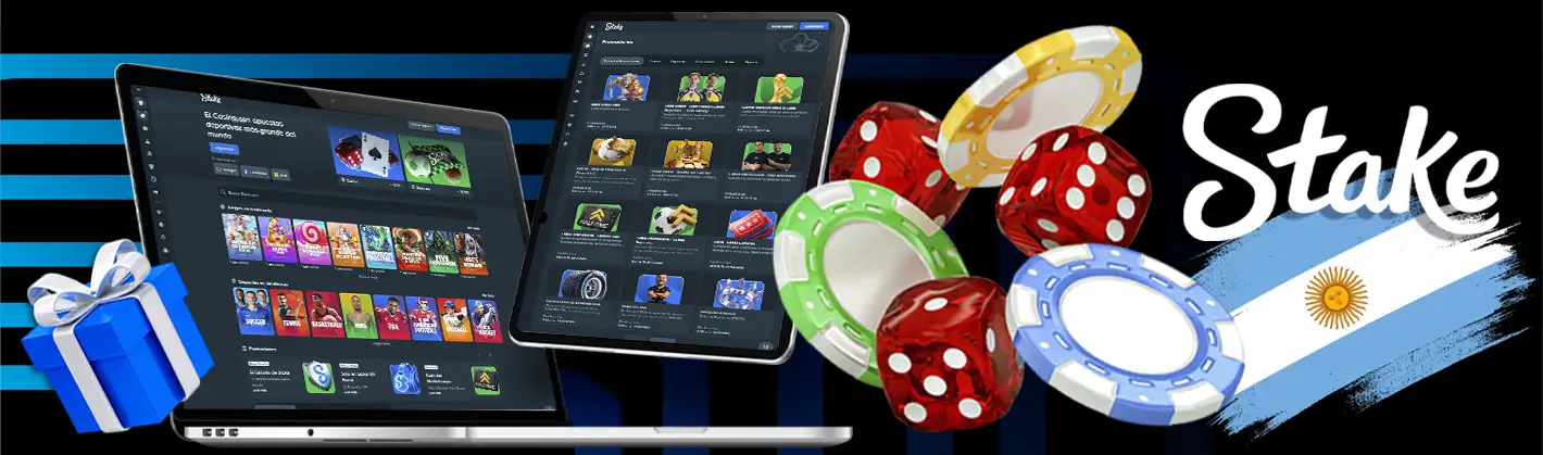 Juegos de casino Stake en Argentina